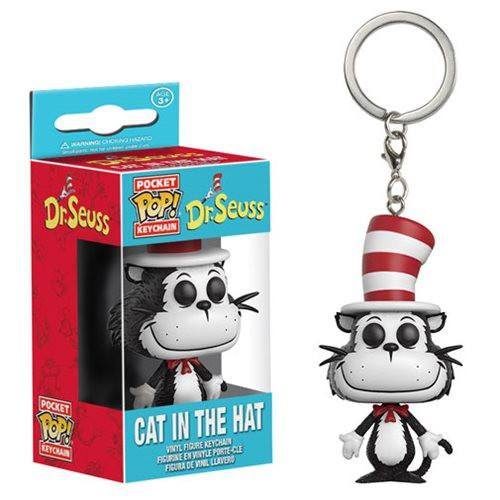 Funko Dr. Seuss Pocket POP Cat In The Hat Vinyl Keychain