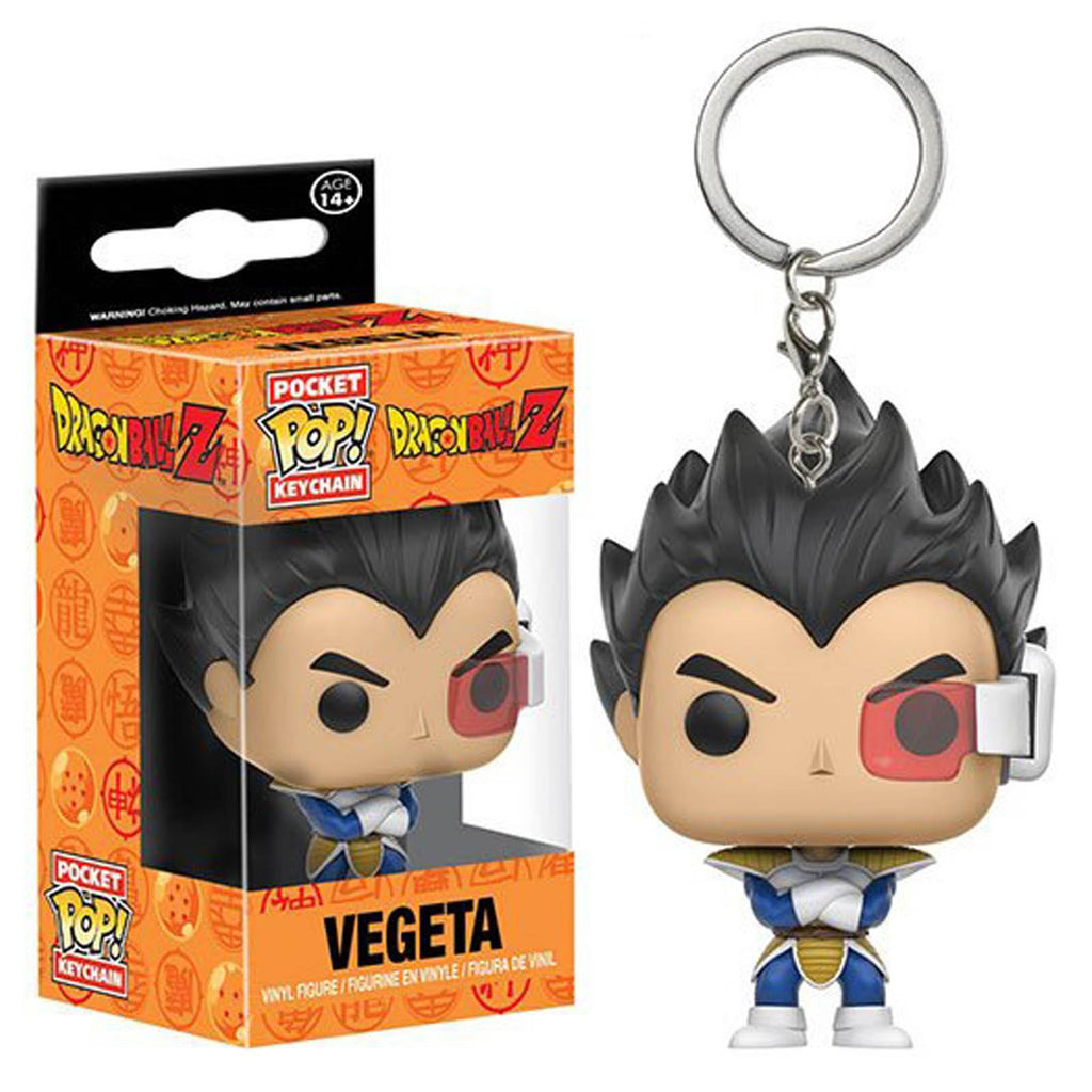 Funko Dragon Ball Z Pocket POP Vegeta Vinyl Figure Keychain