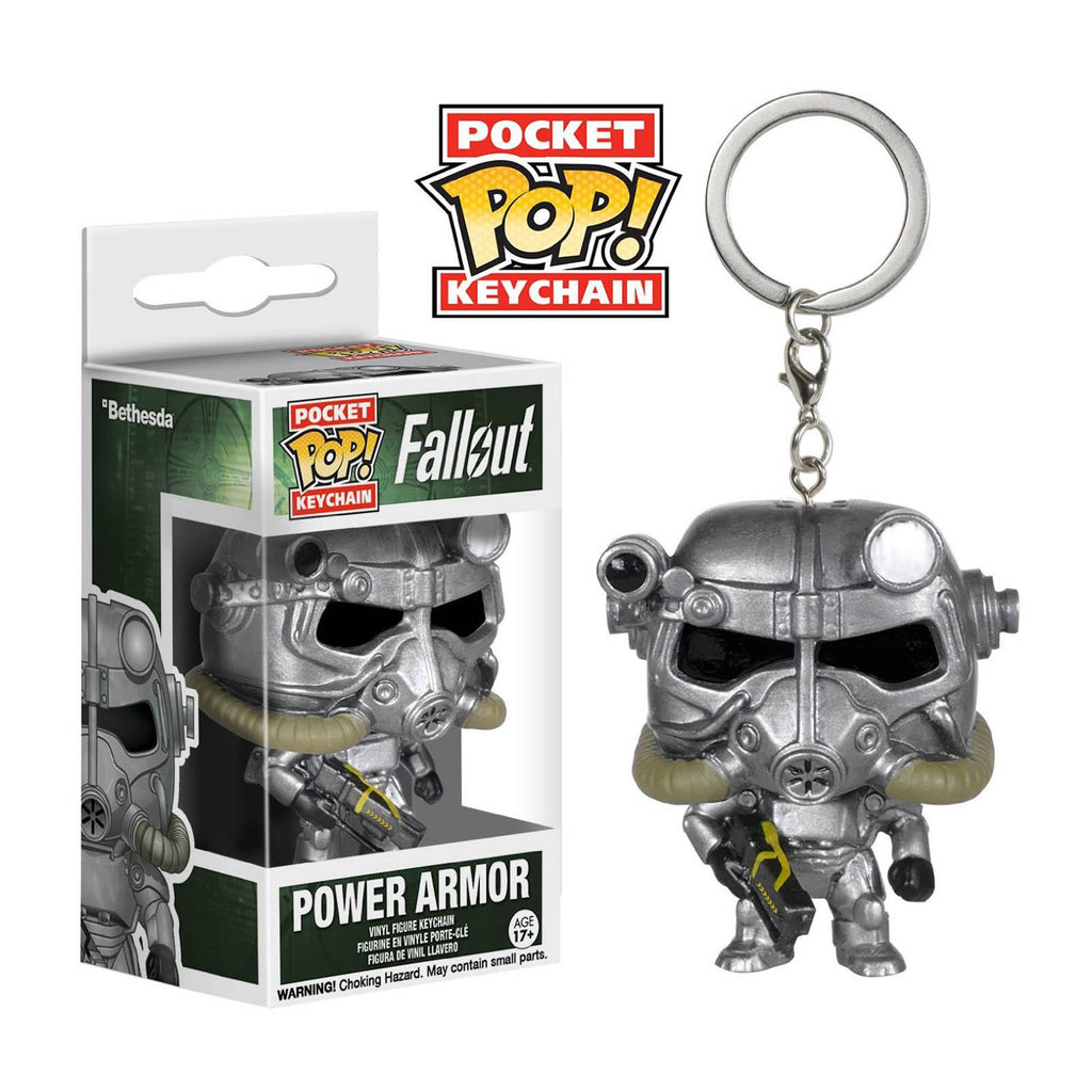 Funko Fallout Pocket POP Power Armor Vinyl Figure Keychain