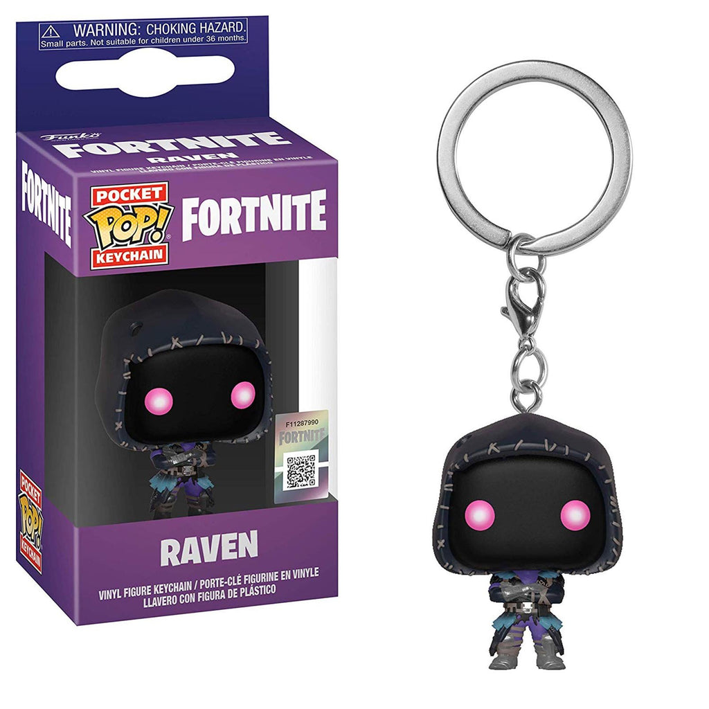 Funko Fortnite Pocket POP Raven Vinyl Figure Keychain