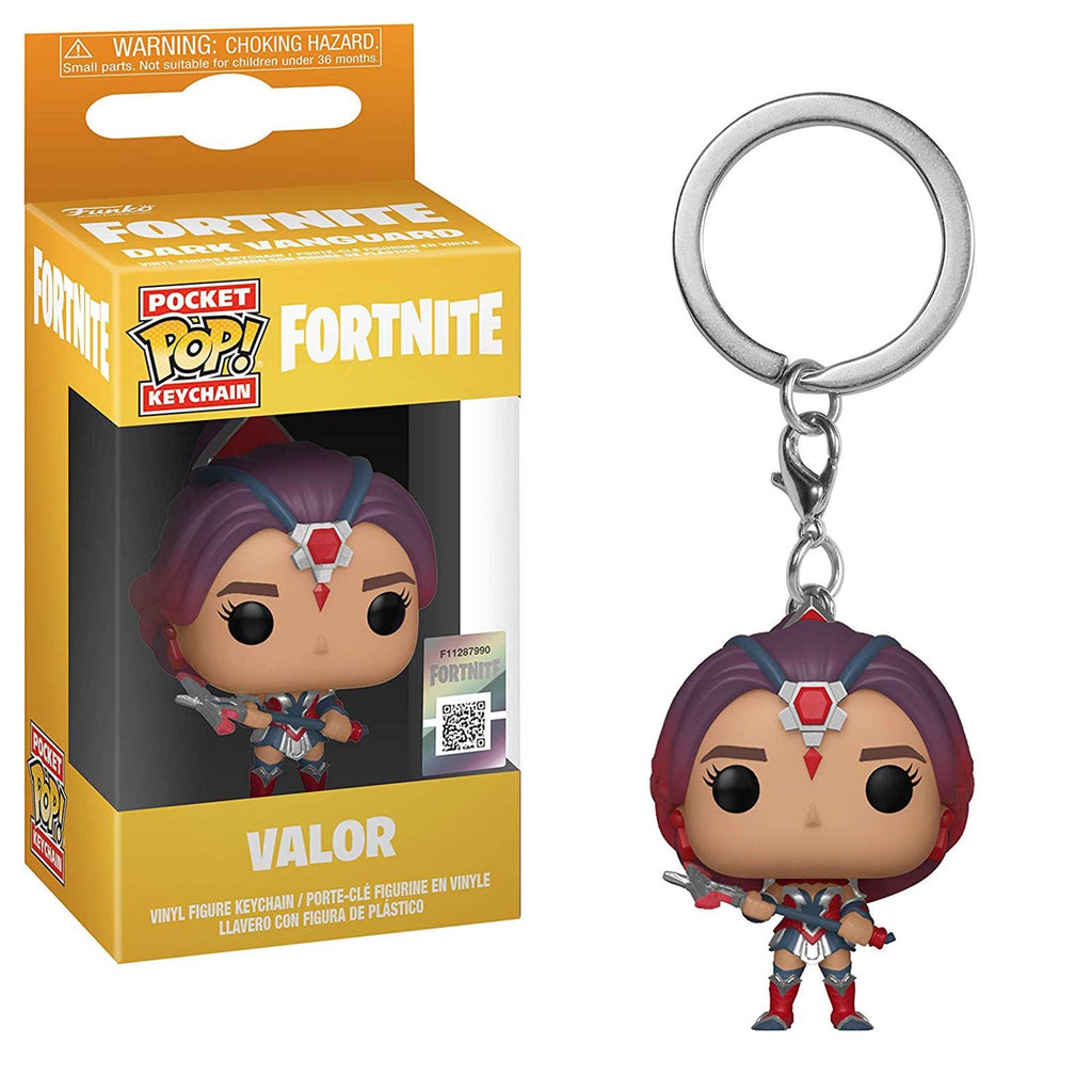 Funko Fortnite Pocket POP Valor Vinyl Figure Keychain