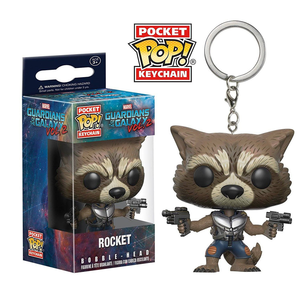 Funko Guardians Of the Galaxy 2 Pocket POP Rocket Keychain Figure