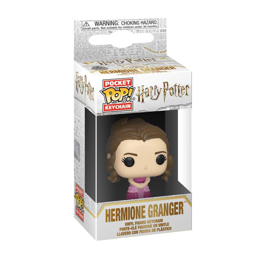 Funko Harry Potter Pocket POP Hermione Granger Yule Ball Keychain