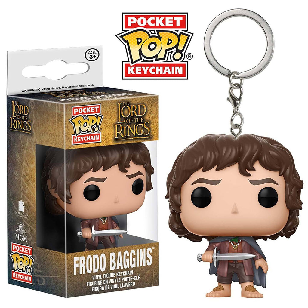 Funko Lord Of The Rings Pocket POP Frodo Baggins Figure Keychain