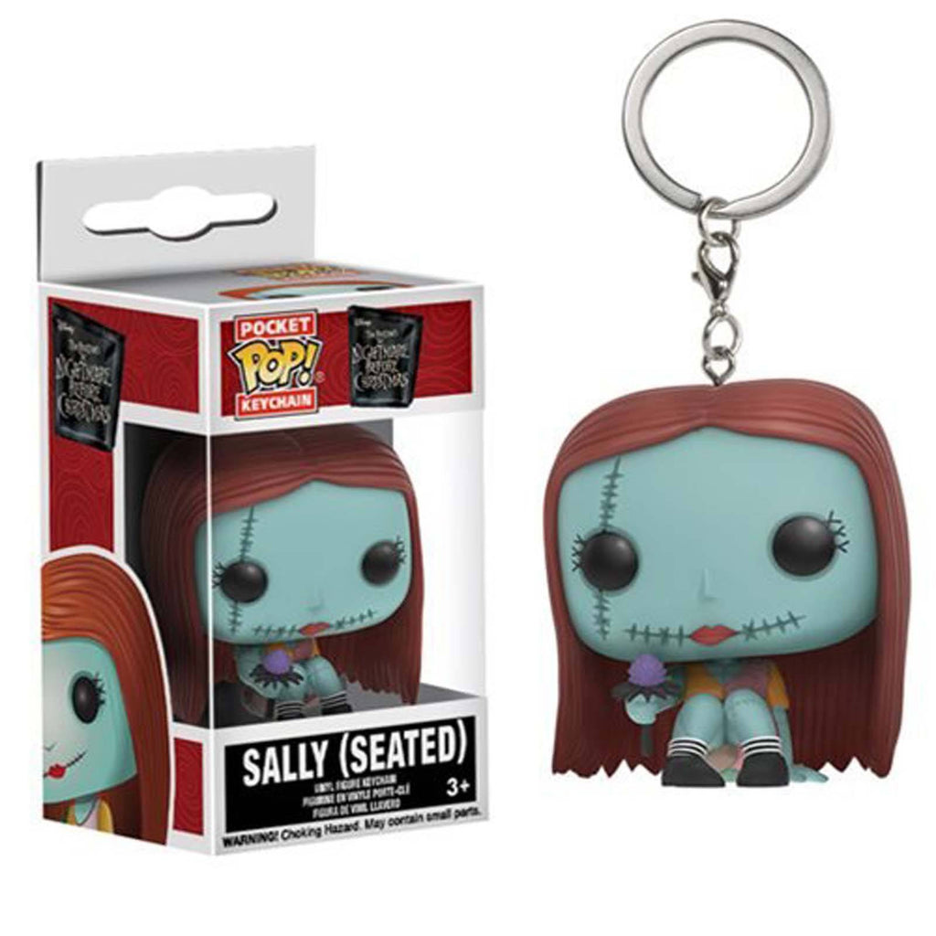 Funko Nightmare Before Christmas Pocket POP Seated Sally Figure Keychain