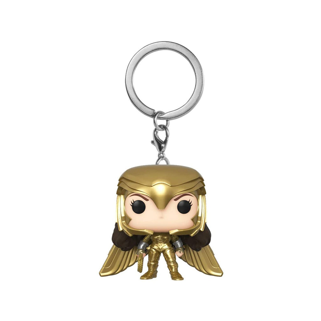 Funko Wonder Woman 84 Pocket POP Wonder Woman Golden Armor Keychain
