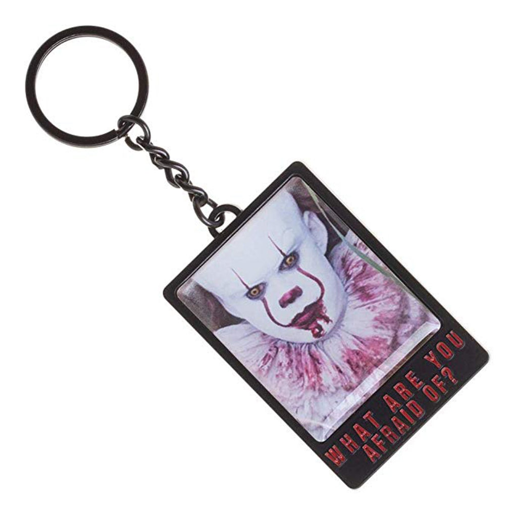 IT Movie What Are You Afraid Of Metal Keychain
