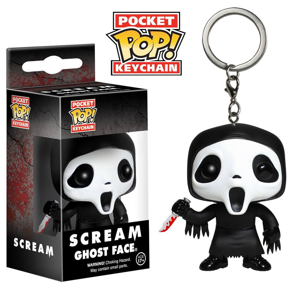 Scream Pocket POP Ghost Face Figure Keychain