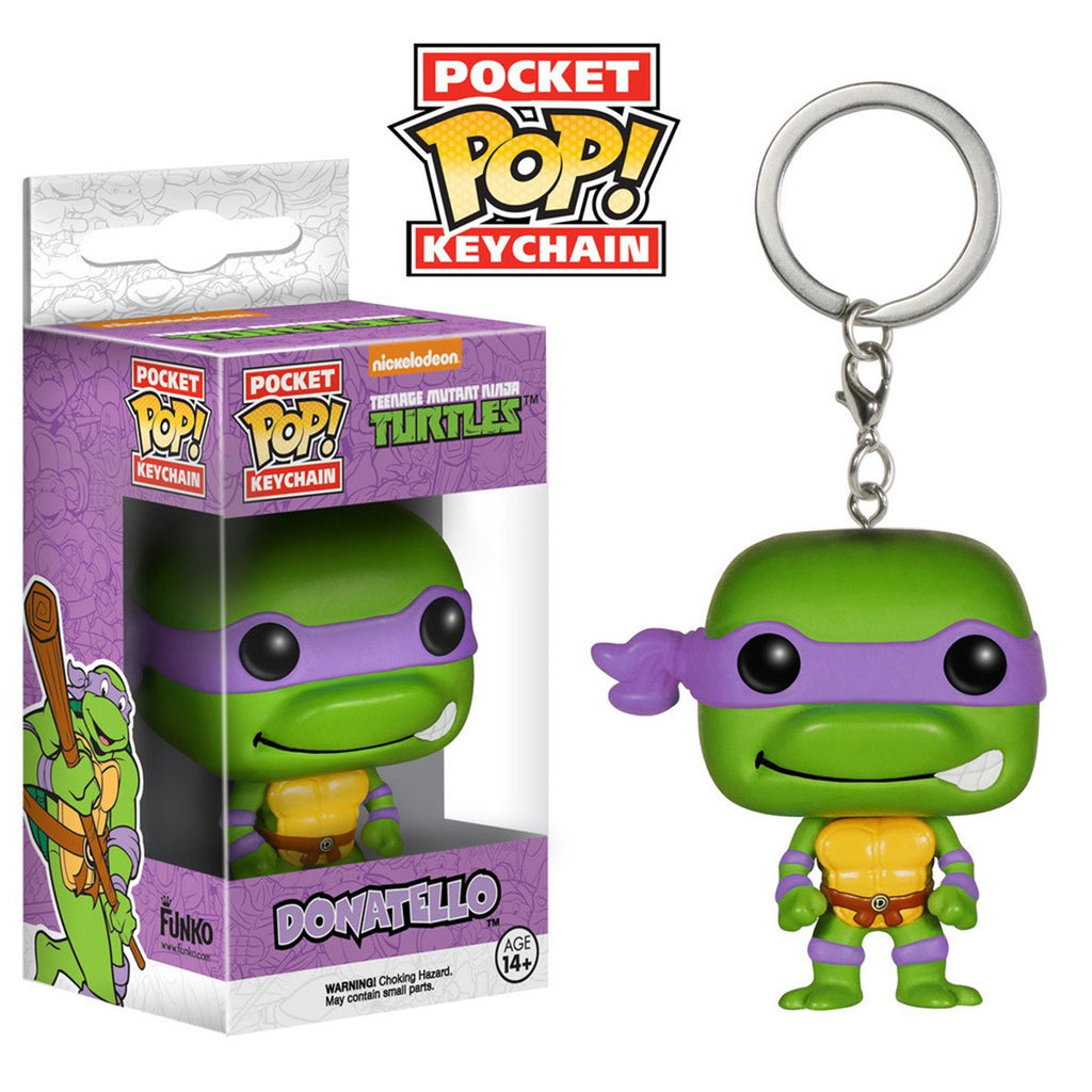 Teenage Mutant Ninja Turtles Pocket POP Donatello Keychain - Radar Toys
