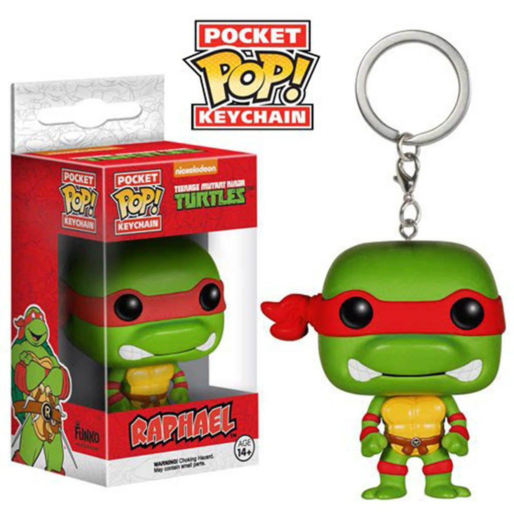 Teenage Mutant Ninja Turtles Pocket POP Raphael Keychain