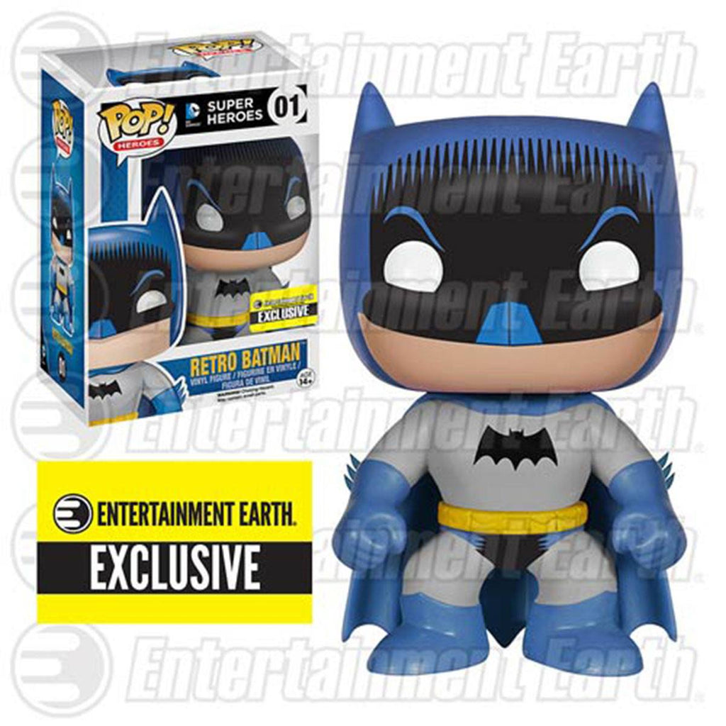 DC Comics Exclusive 1950s Comic POP Retro Batman Vinyl Figure