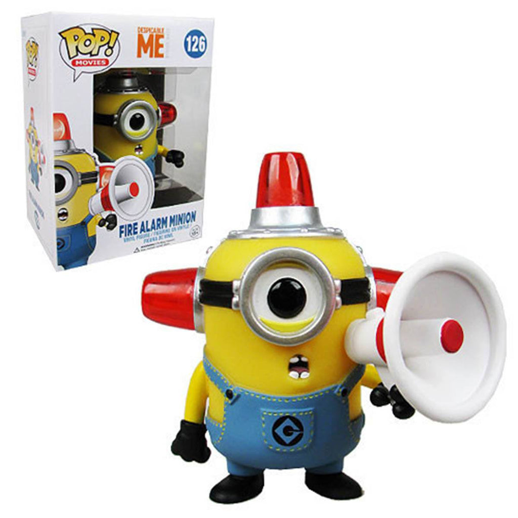 Despicable Me POP Fire Alarm Minion Vinyl Figure