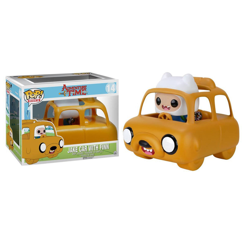 Funko Adventure Time POP Rides Jake Car With Finn Figure - Radar Toys