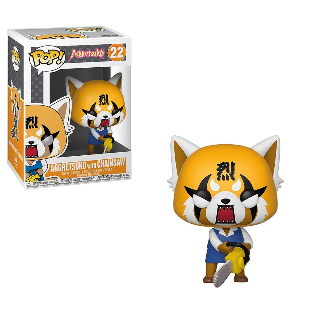 Funko Aggretsuko POP Aggretsuko With Chainsaw Vinyl Figure