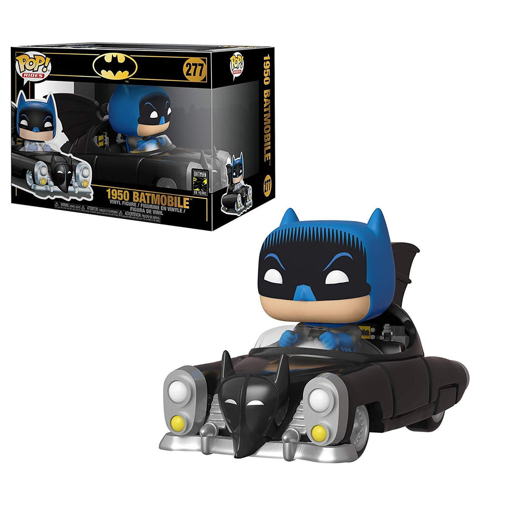 Funko Batman 80th POP Rides 1950 Batmobile Figure Set
