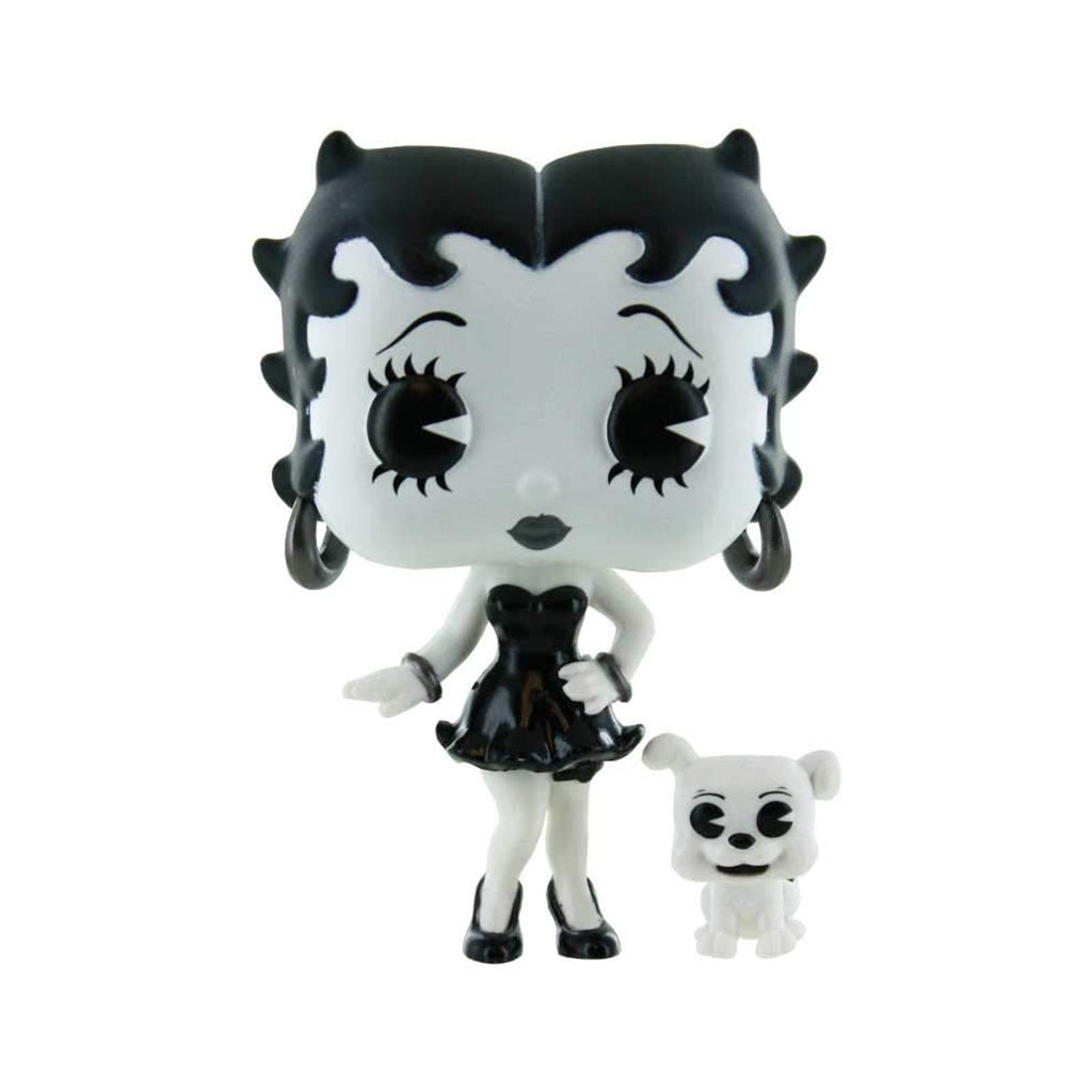 Funko Betty Boop EE Exclusive POP Betty Boop And Pudgy Black White Vinyl Figure