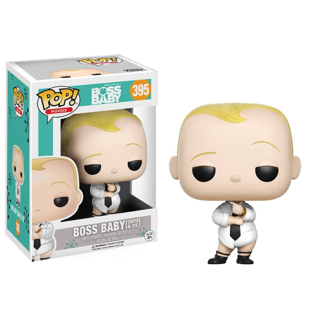 Funko Boss Baby POP Baby Diaper And Tie Vinyl Figure