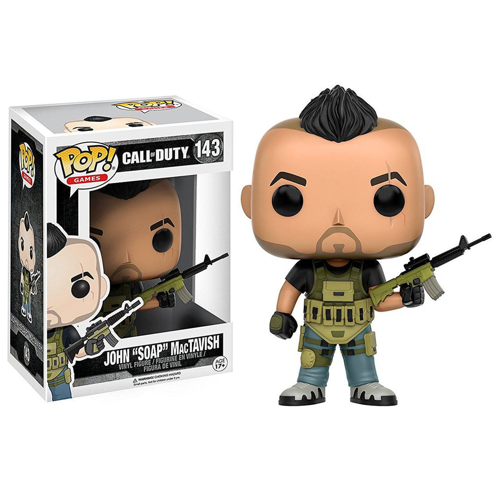 Funko Call Of Duty POP John Soap MacTavish Vinyl Figure
