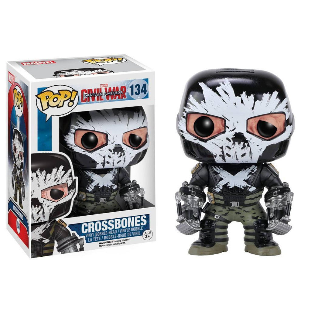 Funko Civil War POP Crossbones Bobble Head Vinyl Figure