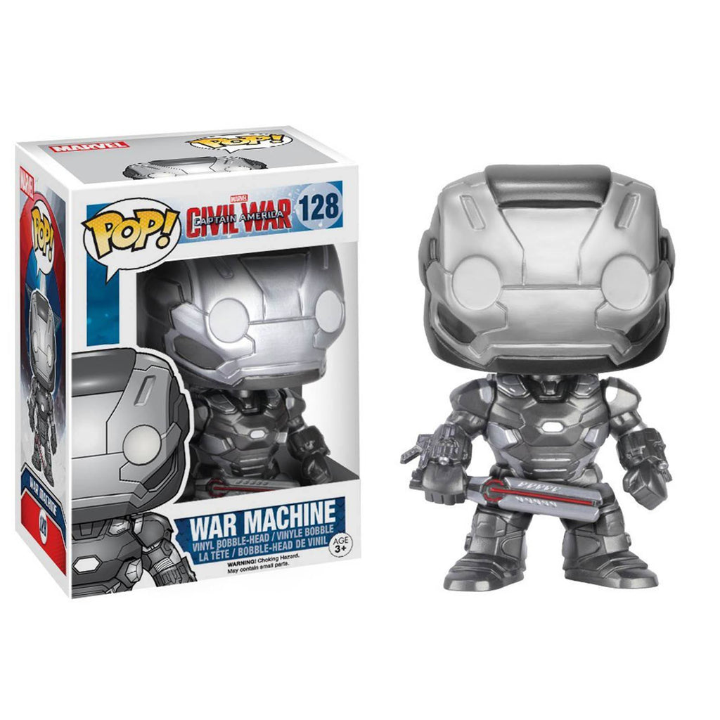 Funko Civil War POP War Machine Bobble Head Vinyl Figure