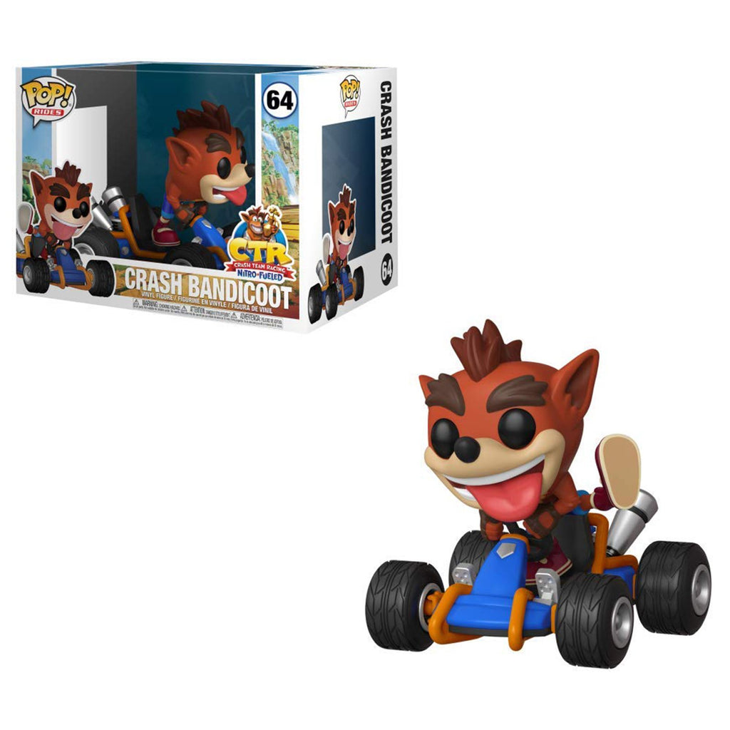 Funko Crash Bandicoot POP Rides Crash Bandicoot Vinyl Figure