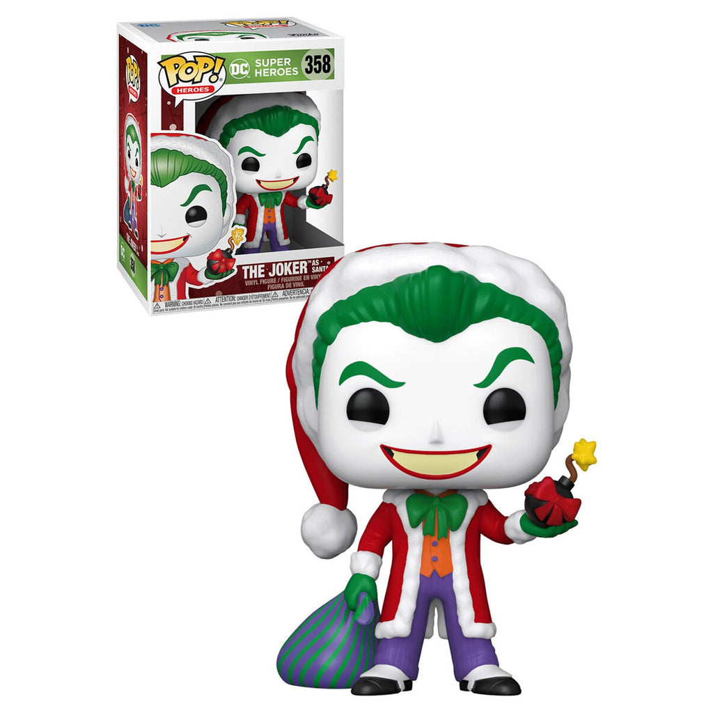 Funko DC POP Holiday Santa Joker Vinyl Figure
