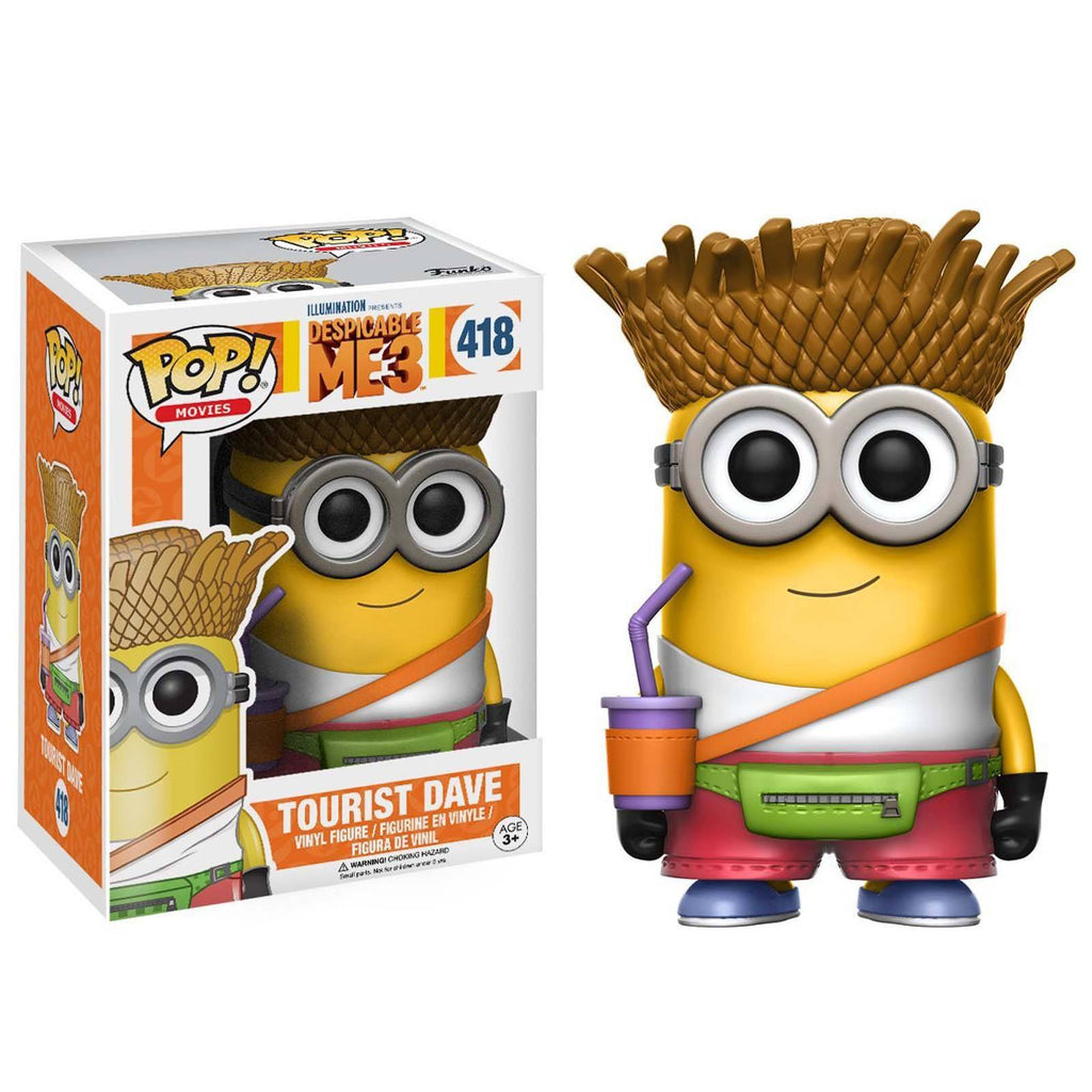 Funko Despicable Me 3 POP Tourist Dave Vinyl Figure