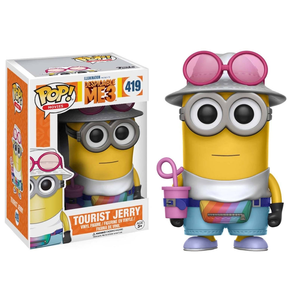 Funko Despicable Me 3 POP Tourist Jerry Vinyl Figure