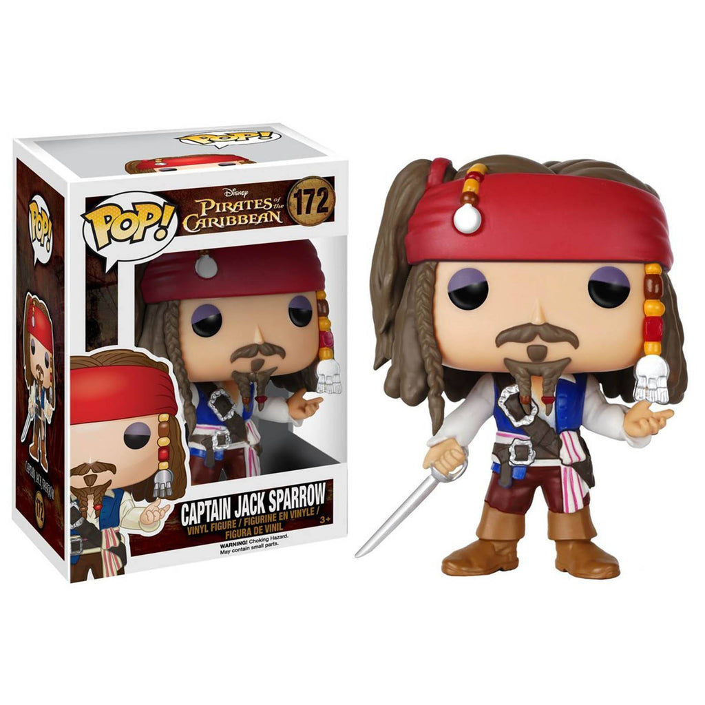 Funko Disney Pirates Of The Caribbean POP Captain Jack Sparrow Vinyl Figure