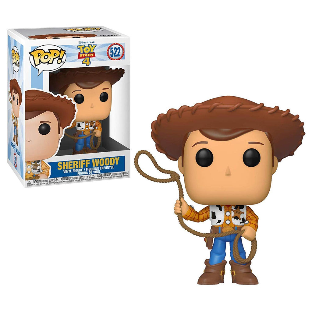 Funko Disney Toy Story 4 POP Sheriff Woody Vinyl Figure