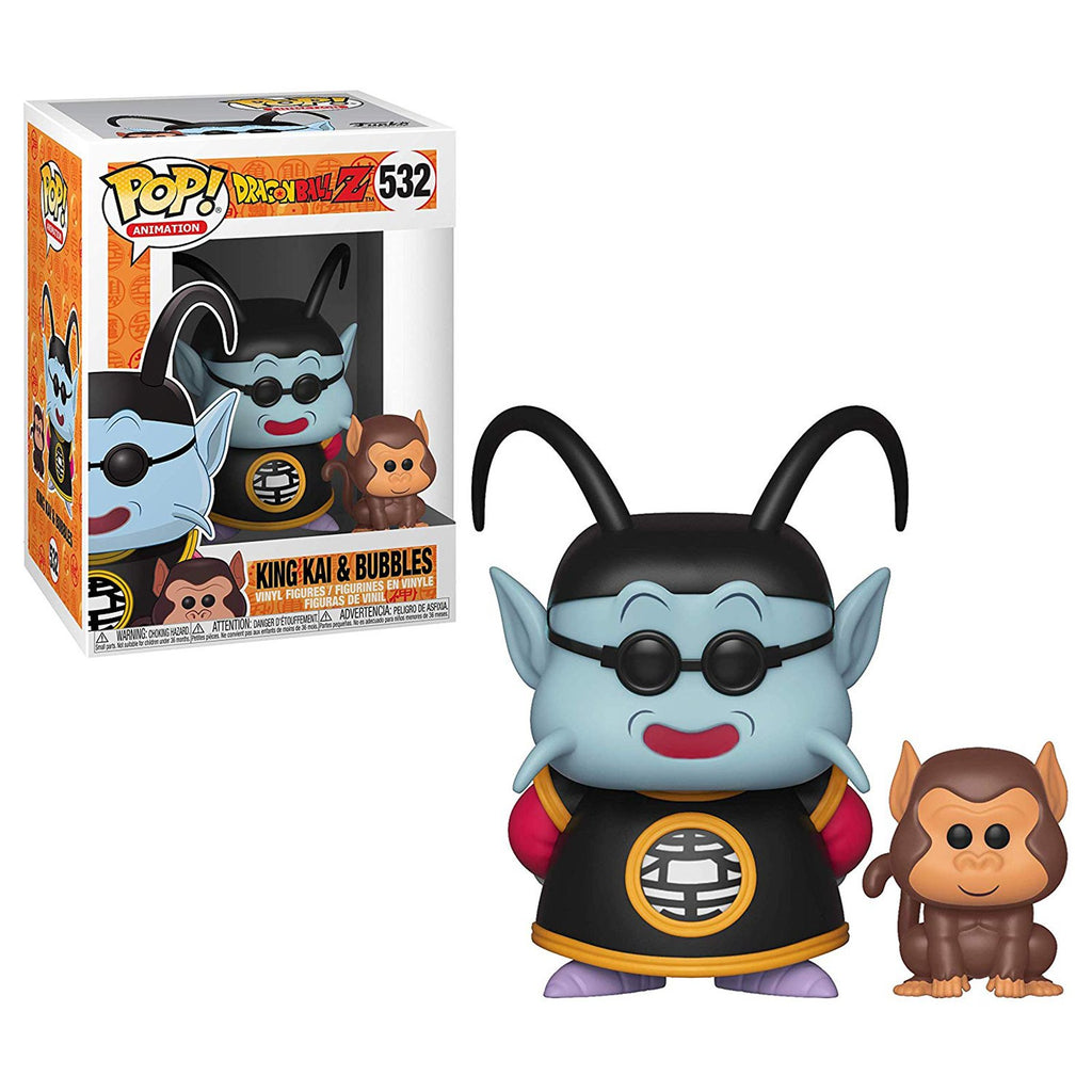 Funko Dragon Ball Z POP King Kai And Bubbles Vinyl Figure