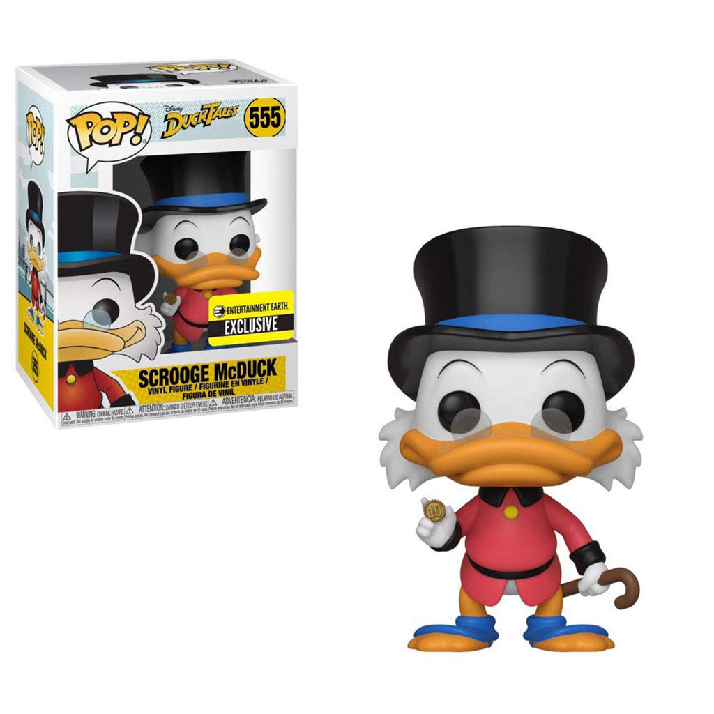 Funko Duck Tales EE Exclusive POP Scrooge McDuck Red Coat Vinyl Figure