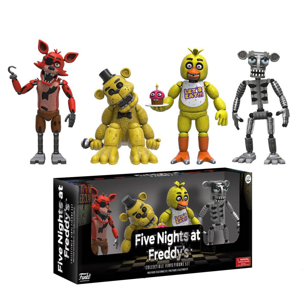 Funko Five Nights at Freddy's 4 Pack Set One Vinyl Figures