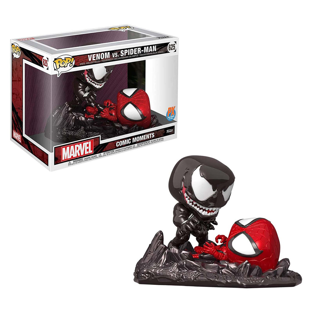Funko Marvel Comic Moments POP Venom Vs Spider-Man Set