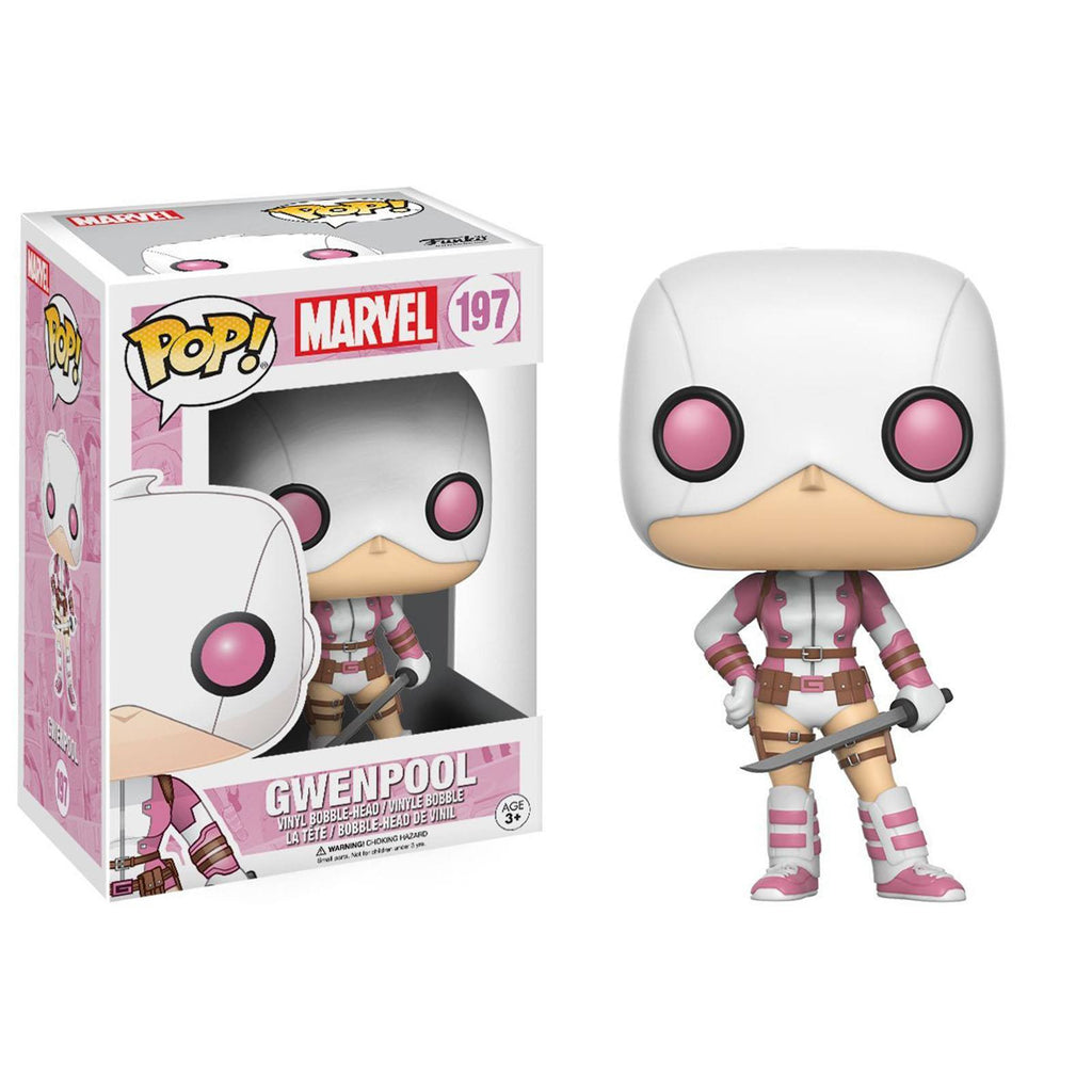Funko Marvel POP Gwenpool Masked Bobble Head Vinyl Figure - Radar Toys