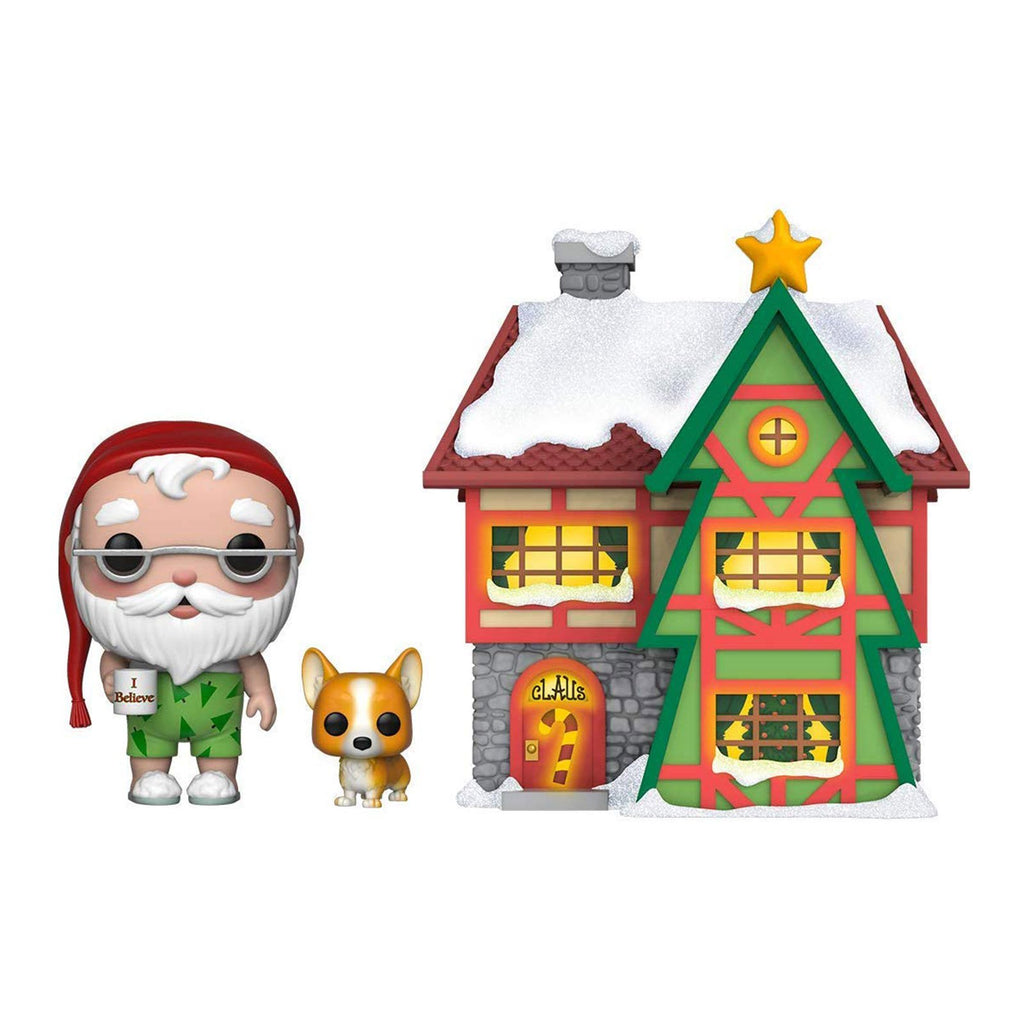 Funko Peppermint Lane POP Santa Claus Nutmeg And House Set