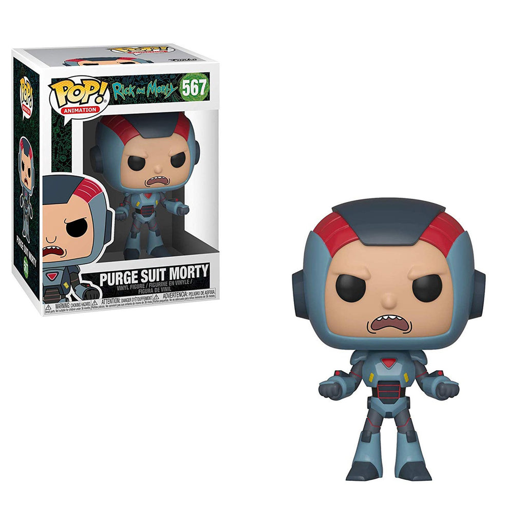 Funko Rick And Morty POP Purge Suit Morty Vinyl Figure