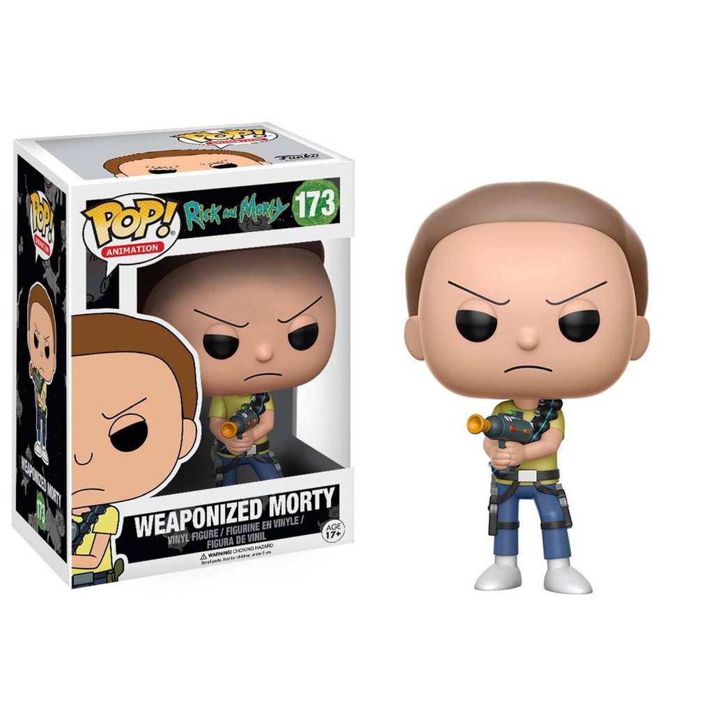 Funko Rick And Morty POP Weaponized Morty Vinyl Figure