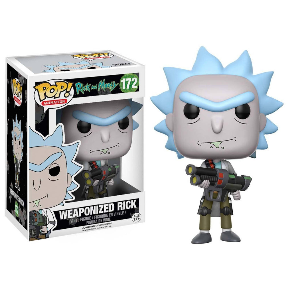 Funko Rick And Morty POP Weaponized Rick Vinyl Figure