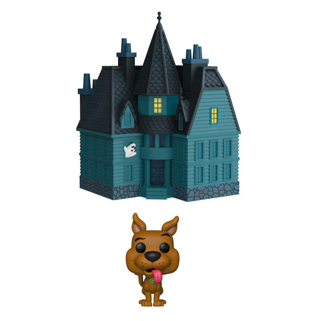 Funko Scooby Doo POP Town Scooby Doo And Haunted Mansion Set