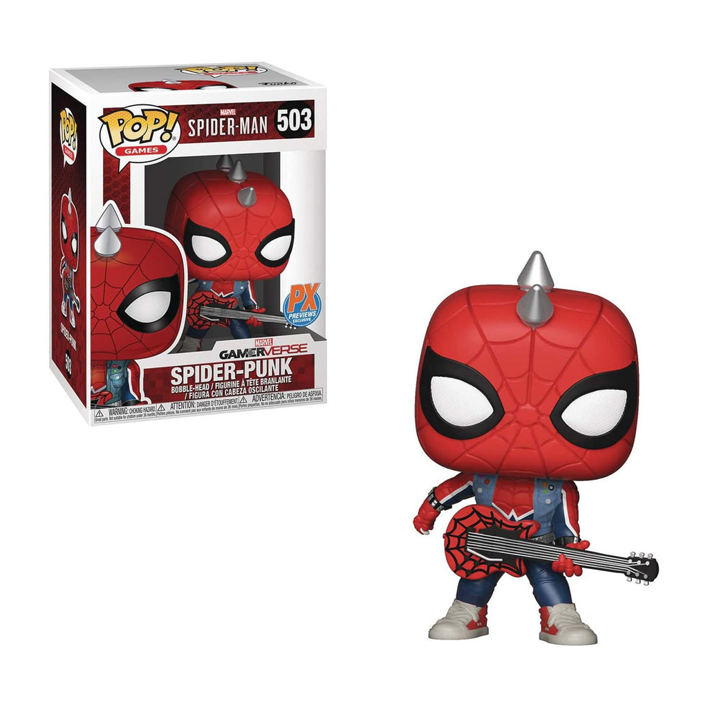 Funko Spider-Man Gamerverse PX POP Spider-Punk Vinyl Figure
