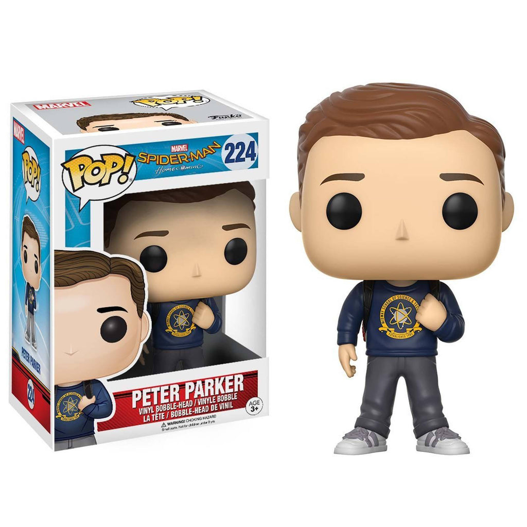 Funko Spider-Man Homecoming POP Peter Parker Vinyl Figure