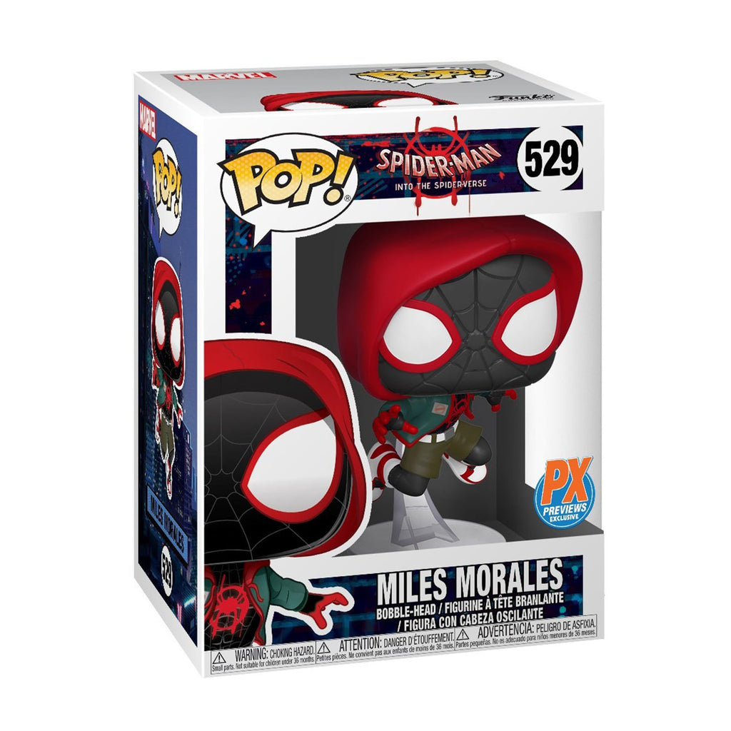 Funko Spider-Man PX Exclusive POP Miles Morales Vinyl Figure