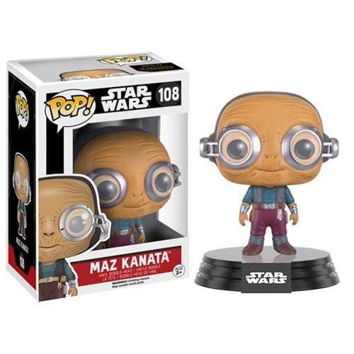 Funko Star Wars Force Awakens POP Maz Kanata Bobble Head Vinyl Figure