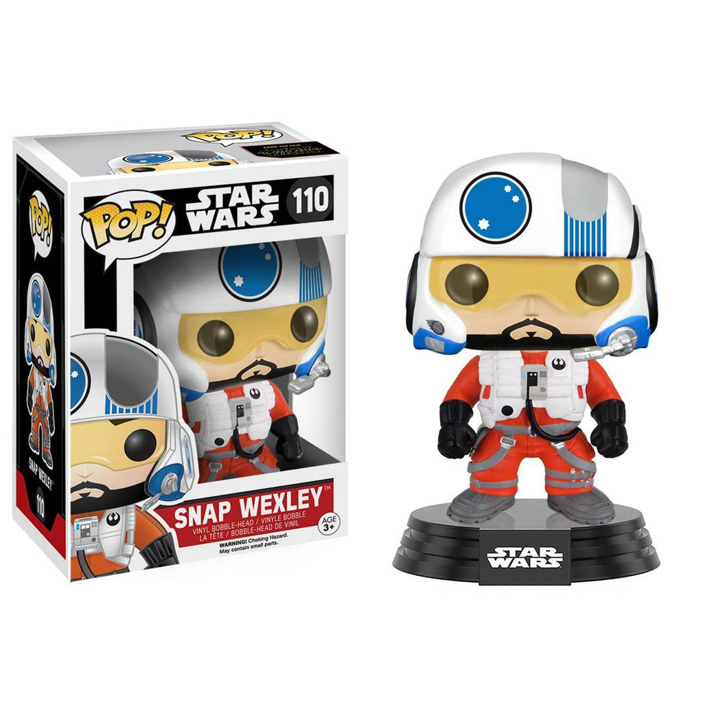 Funko Star Wars Force Awakens POP Snap Wexley Bobble Head Vinyl Figure