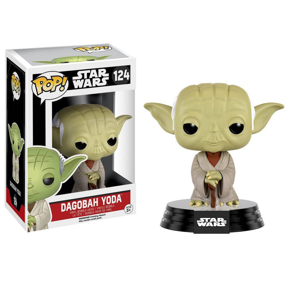Funko Star Wars POP Dagobah Yoda Bobble Head Vinyl Figure