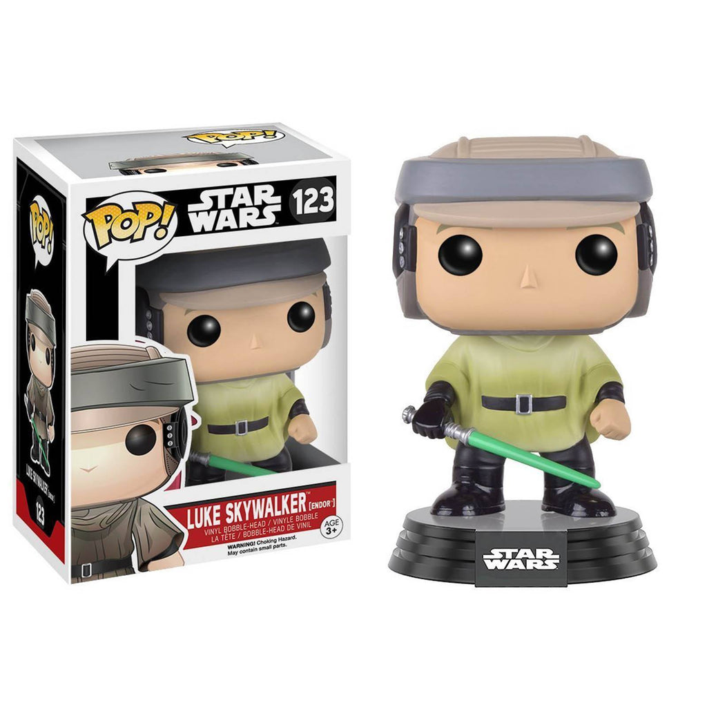 Funko Star Wars POP Endor Luke Skywalker Bobble Head Vinyl Figure