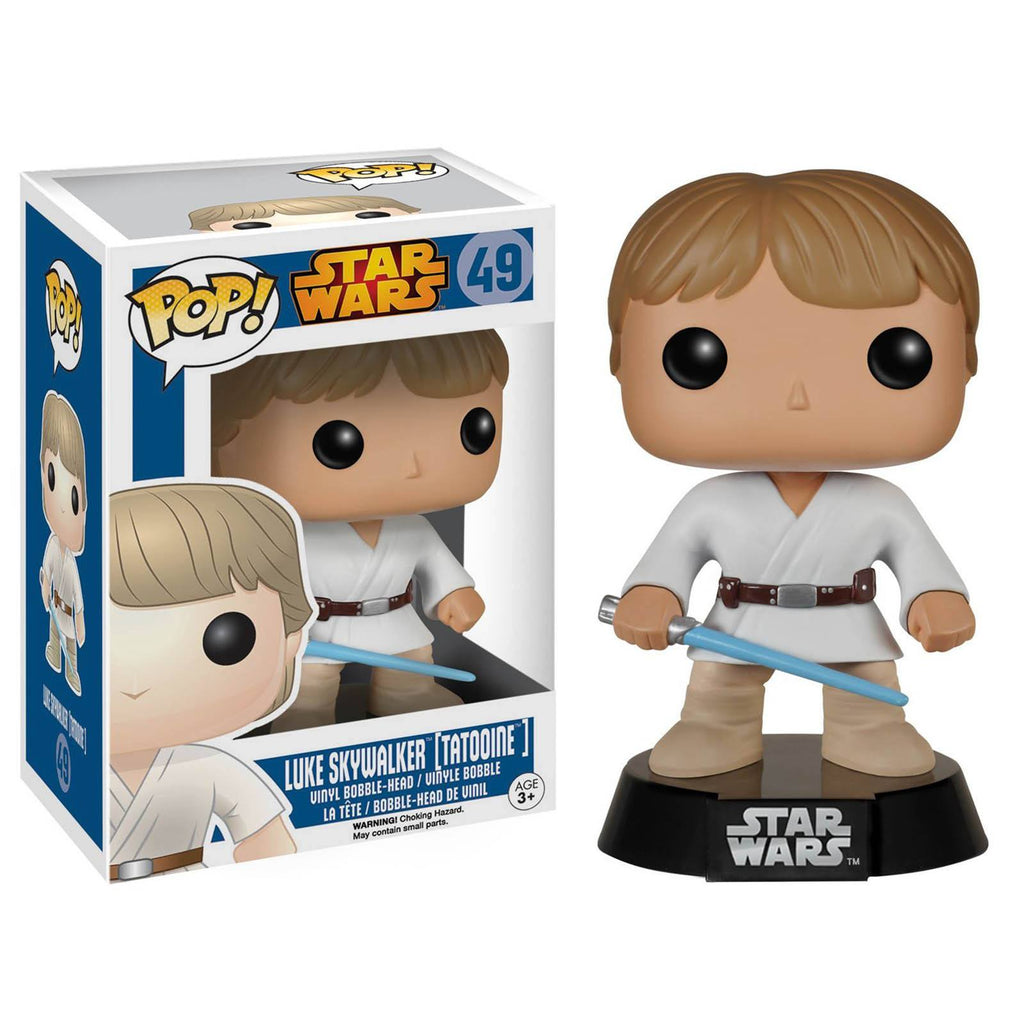 Funko Star Wars POP Luke Skywalker Tatooine Bobble Head Vinyl Figure