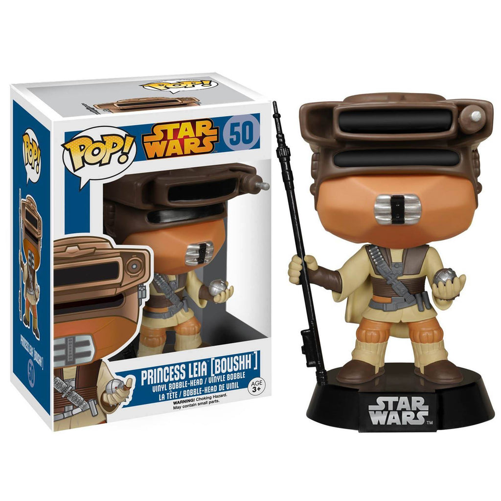 Funko Star Wars POP Princess Leia Boushh Bobble Head Vinyl Figure