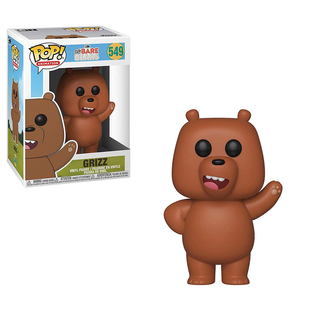 Funko We Bare Bears POP Grizz Vinyl Figure